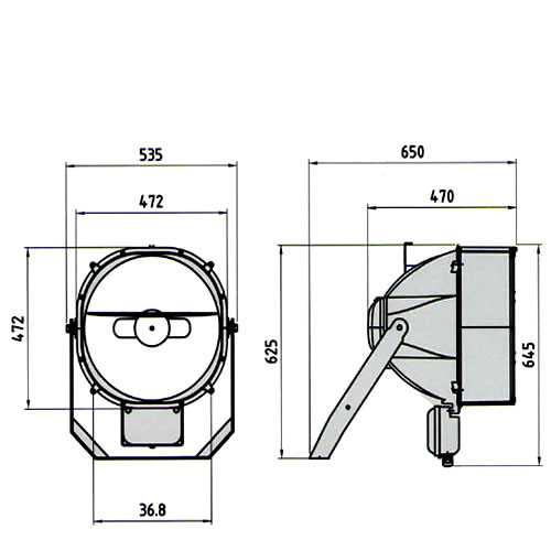 Лампа амальгамная LightBest GPHVA 270D20/4P 58W 1,9A (SLR 2020, SLF 2821, P-2060W, P-2860W)