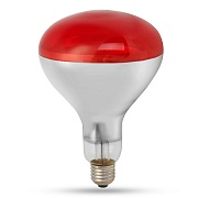 Лампа инфракрасная LightBest ERK R125 150W E27 Red (ИКЗК 150Вт)