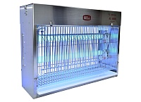 Ловушка для насекомых высоковольтная WELL-WE 400-2S AISI 304 (240м2)