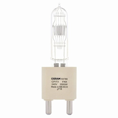 Лампа галогенная OSRAM 64789 CP/73 FKK 2000W 240V G38