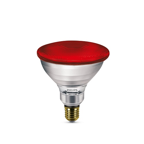 Лампа инфракрасная Philips PAR38 IR 175W E27 230V Red 1CT/12