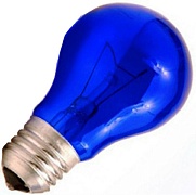 Лампа накаливания Минина LightBest LBH 60W 220V синяя