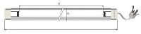 Лампа бактерицидная LightBest GPH 429D20 25W 0,5A (NLR 2036 WS, P-2035W)