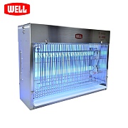 Ловушка для насекомых высоковольтная WELL WE-200-220S AISI 304 (120м2)