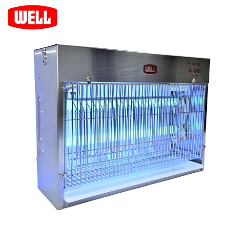 Ловушка для насекомых высоковольтная WELL WE-200-220S AISI 304 (120м2)
